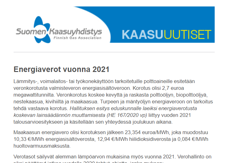 Kaasuviesti